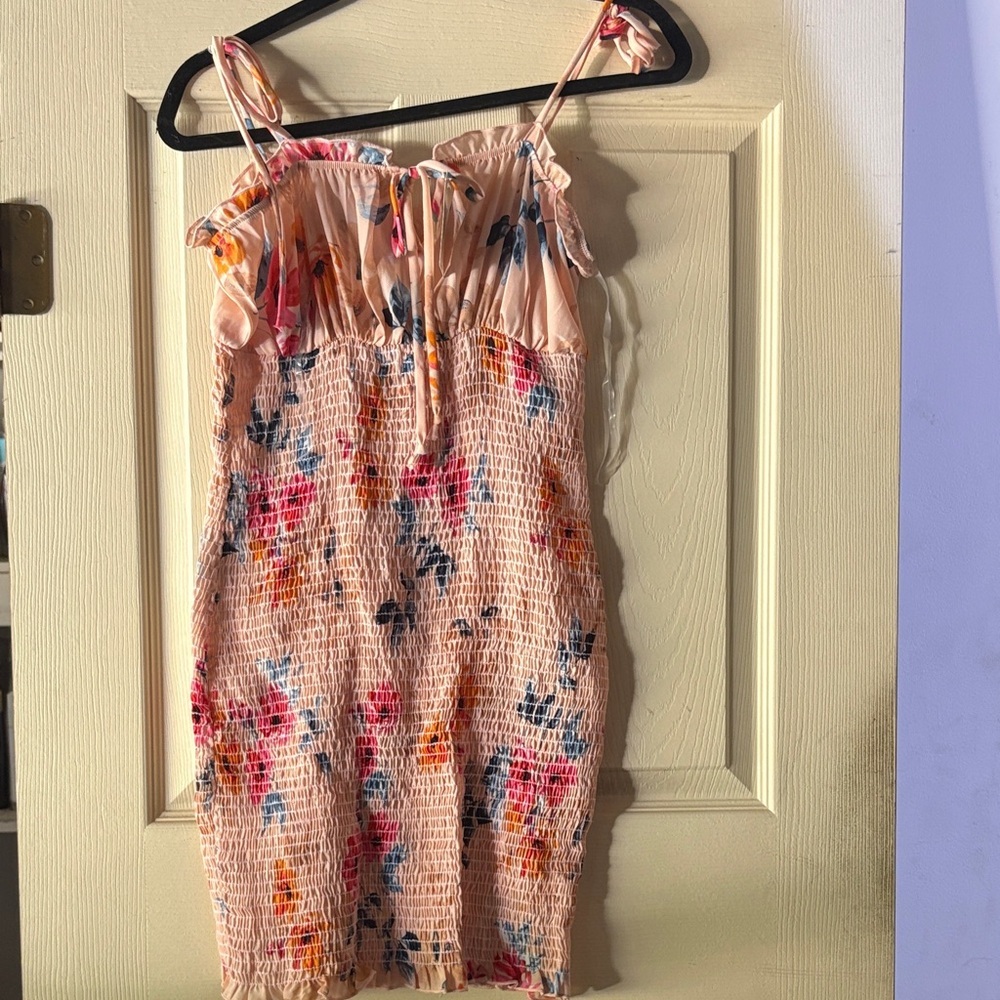 Guess Pink Floral Dress